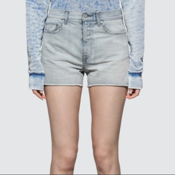 John Elliot Brady Denim Shorts Dust 